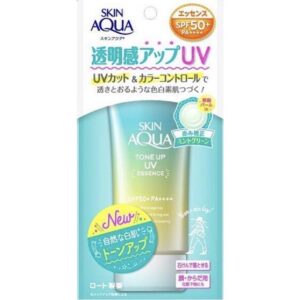 Skin Aqua – Tone Up UV Essence Mint Green SPF50+ PA++++ 🇯🇵