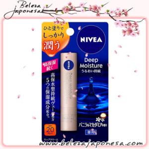 NIVEA DEEP MOISTURE LIP BAUNILHA & MACADÂMIA FLAVOR