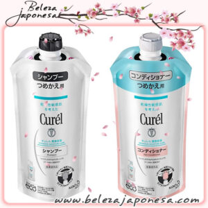 Kao  – Curel Shampoo&Condicionador  Kit Refil